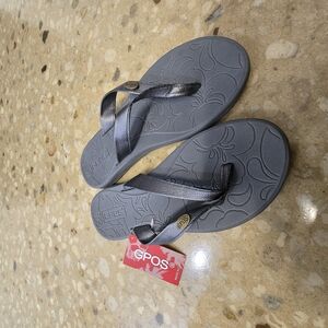 Women's Gray Flip Flops